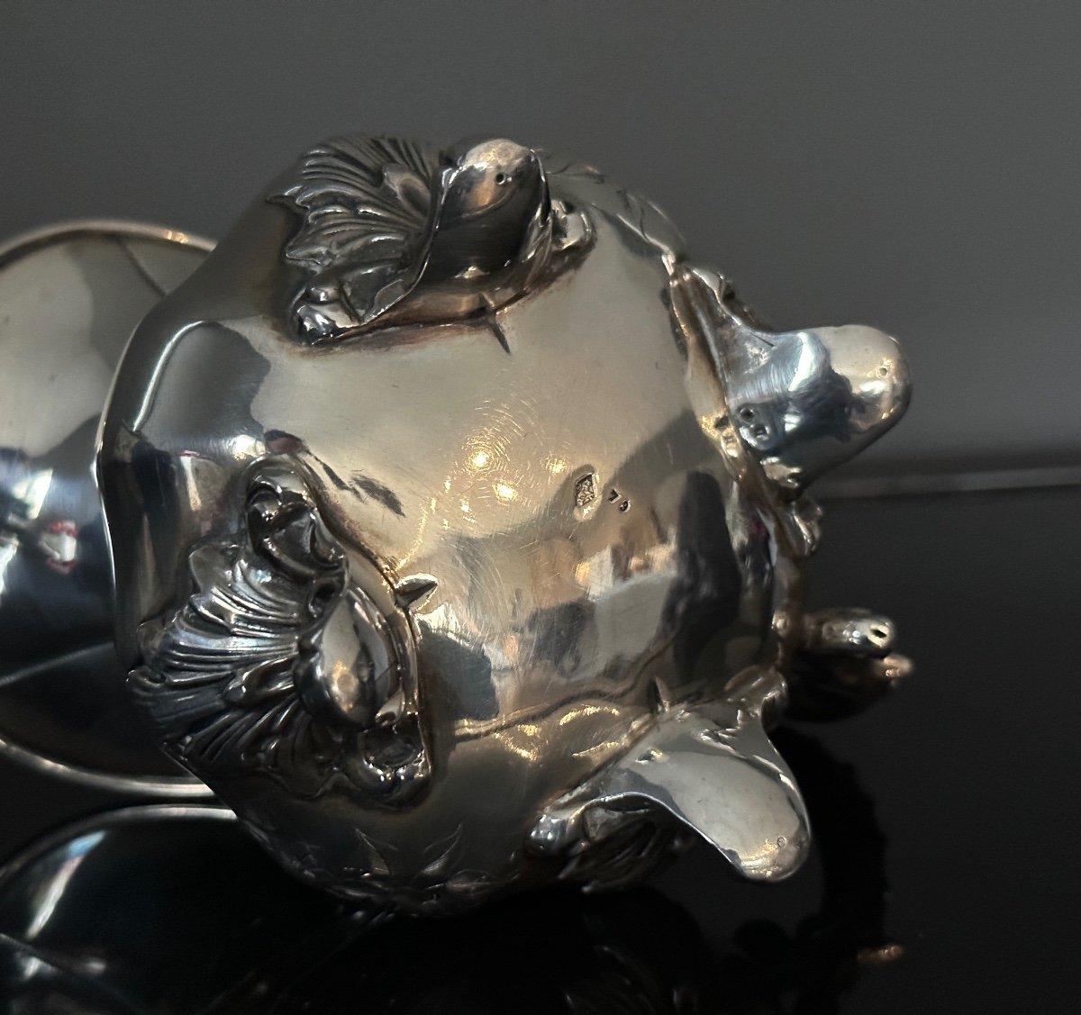 Martial Fray, Milk Jug Sterling Silver Minerva (1849 - 1861)-photo-3