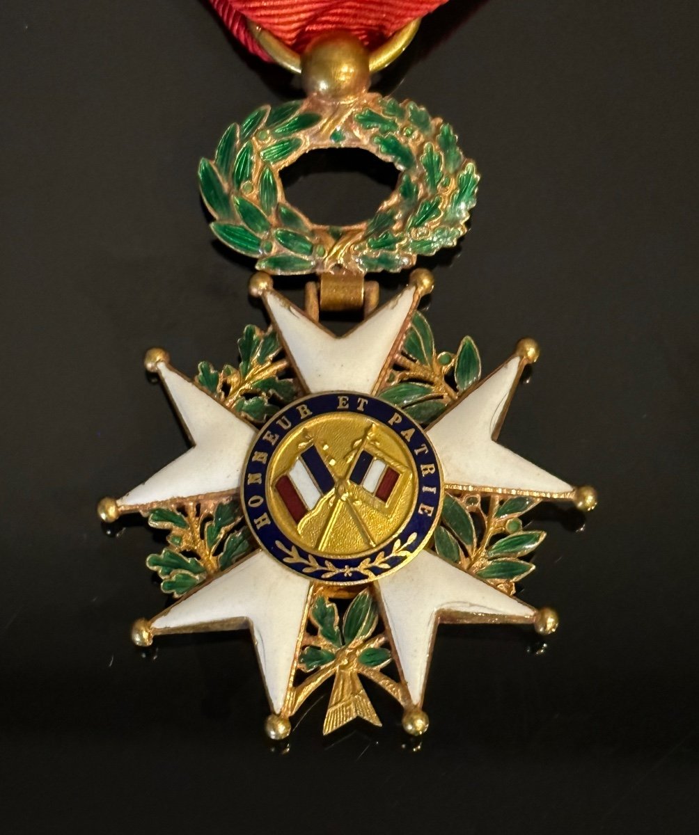 Medal Legion Of Honor IIIrd Republic 1870 Gold 18k-photo-2