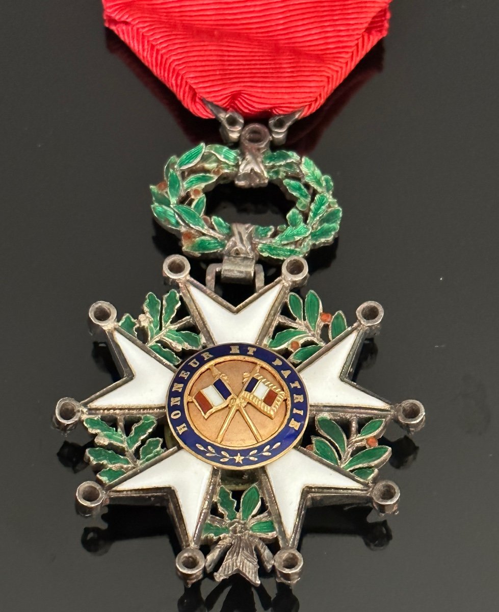  Medaille Légion d'Honneur IIIème Republique 1870 Modèle Bijoutier Diamants-photo-1