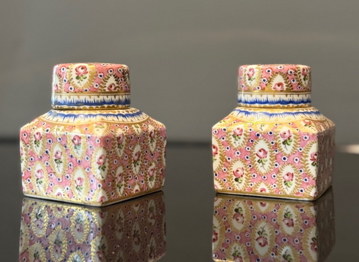 Sevres, Porcelain Inkwell, 19th Century-photo-2