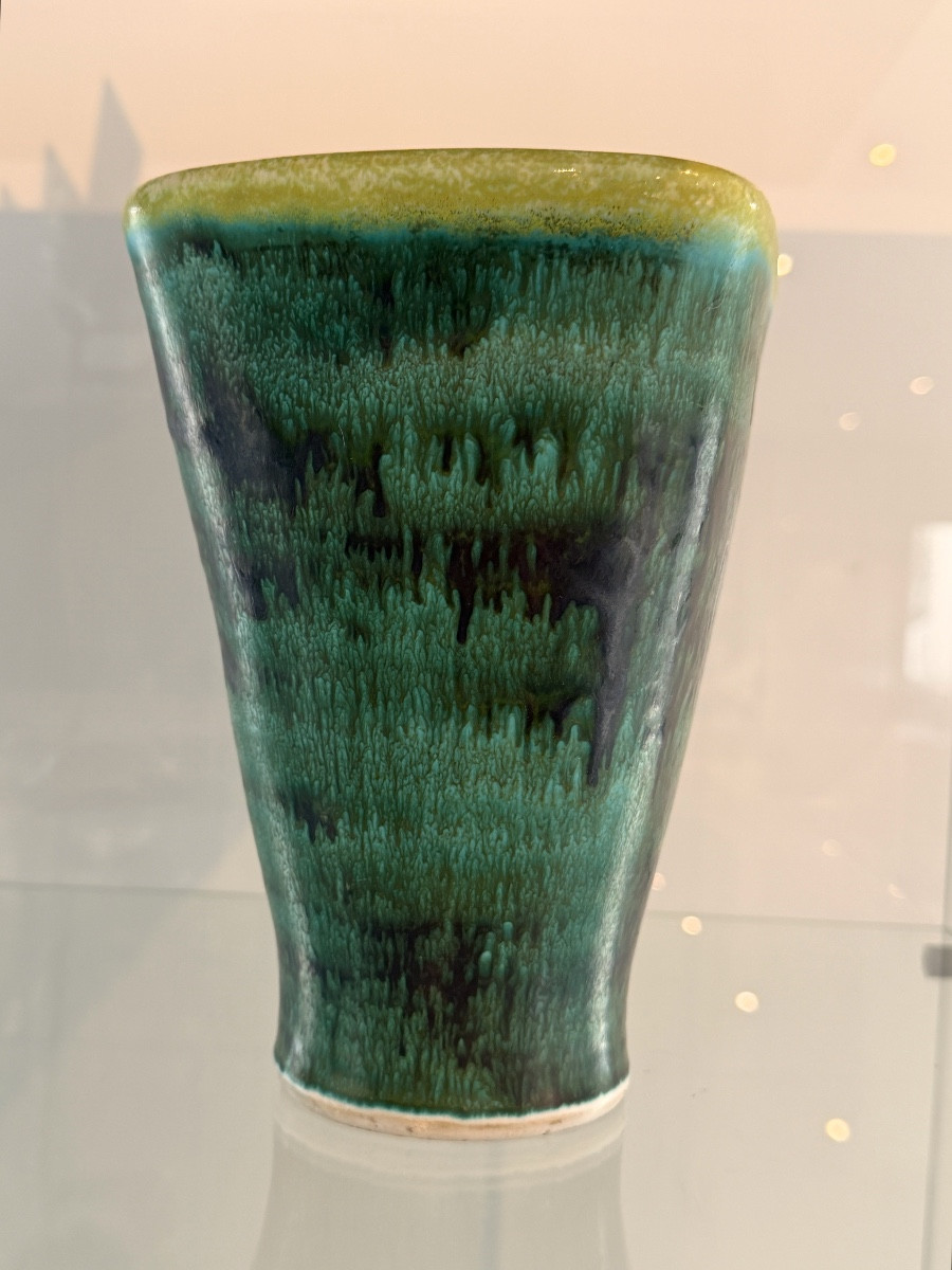 Robert Deblander, Signed Glazed Ceramic (1924 - 2010)-photo-2