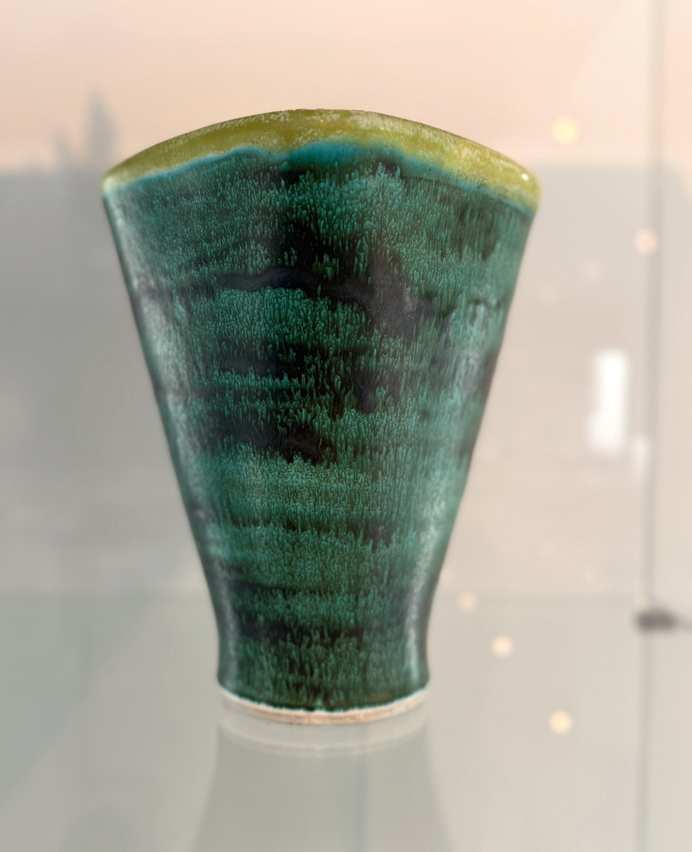 Robert Deblander, Signed Glazed Ceramic (1924 - 2010)-photo-4