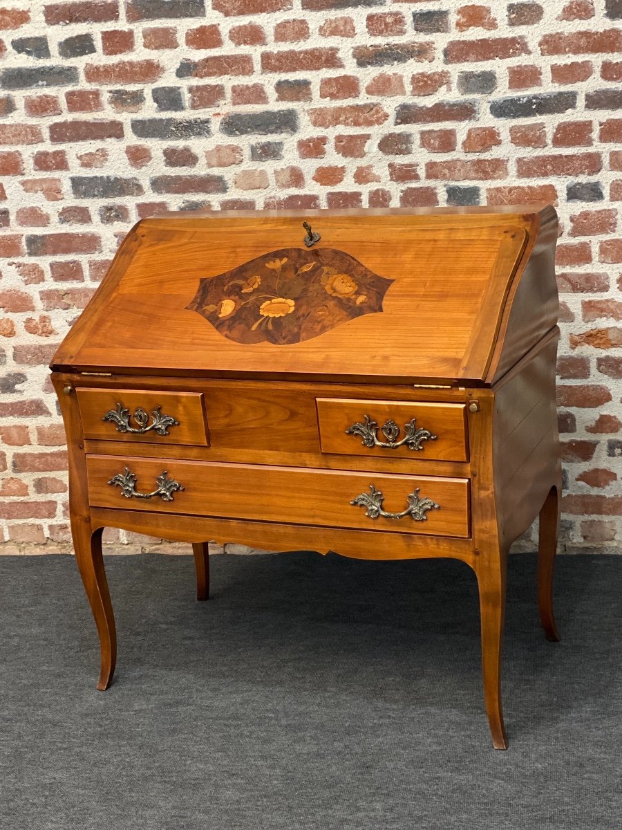 Bureau De Pente De Style Louis XV Mailfert-photo-6