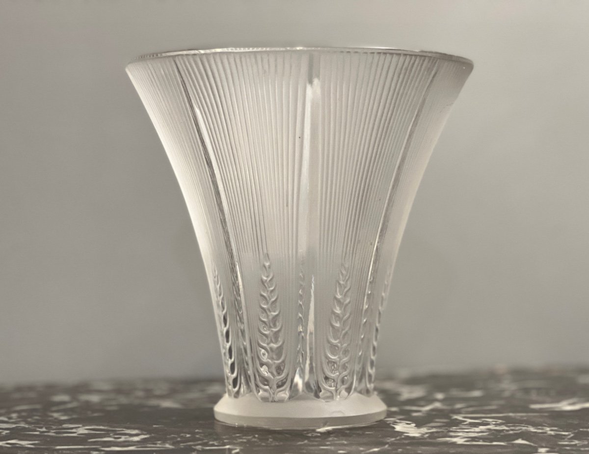 Vase Epi Cristal René Lalique-photo-2