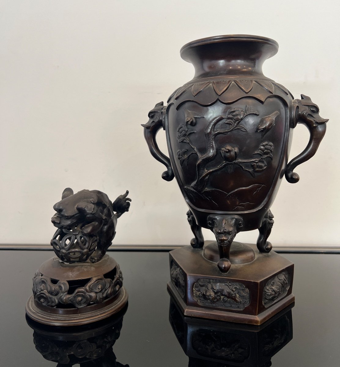 Grand Brule Perfume In Bronze Japan 19th-photo-4