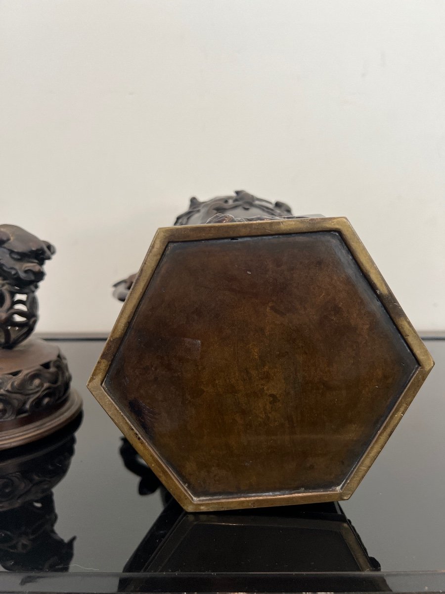 Grand Brule Perfume In Bronze Japan 19th-photo-5