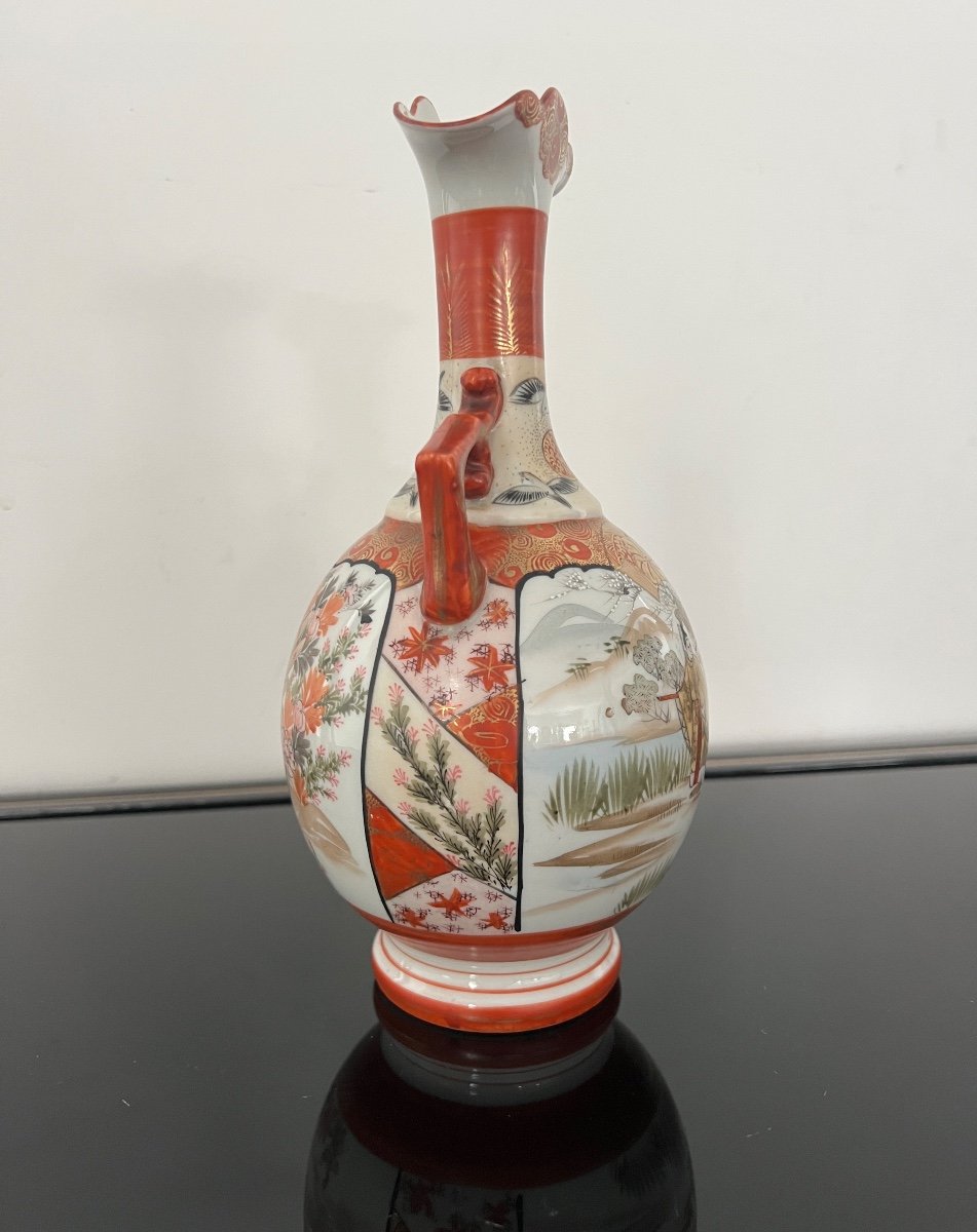 Japanese Porcelain Vase 19th Time-photo-2