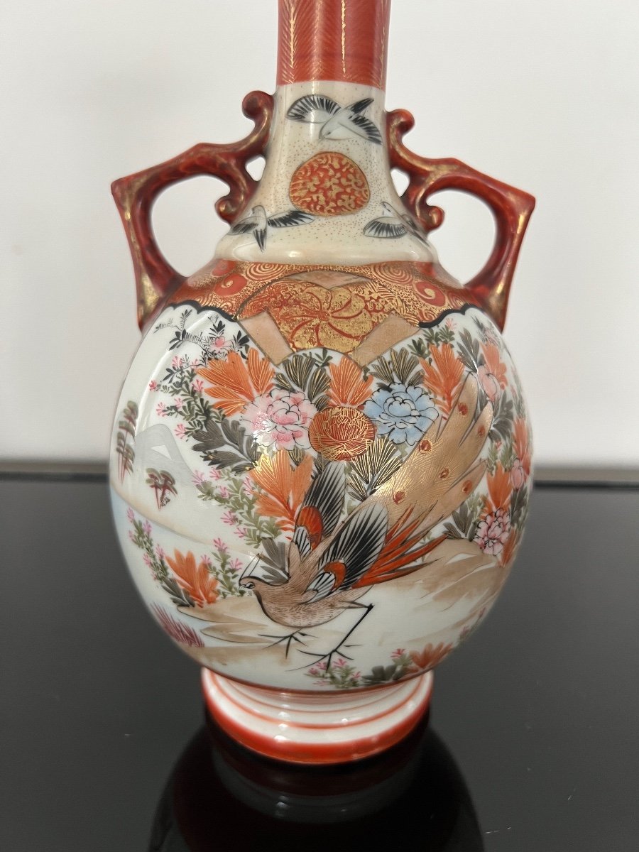 Japanese Porcelain Vase 19th Time-photo-2