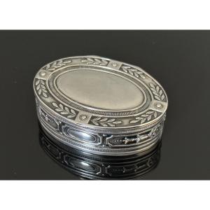 Box In Sterling Silver Period Late Nineteenth