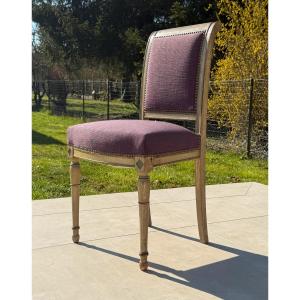 Chaise En Bois Laqué d'Epoque Directoire