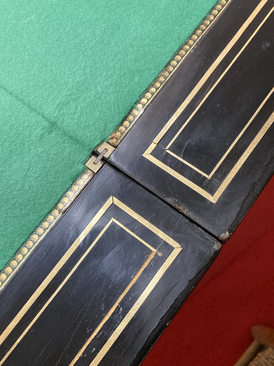 Table-Console de jeu d'époque Napoléon III-photo-2