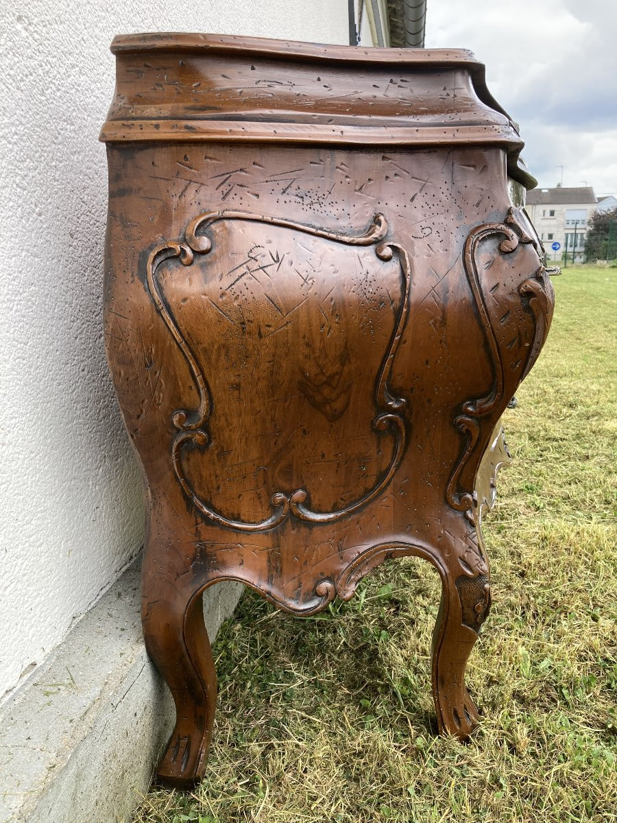 Commode Tombeau Style Louis XV-photo-2