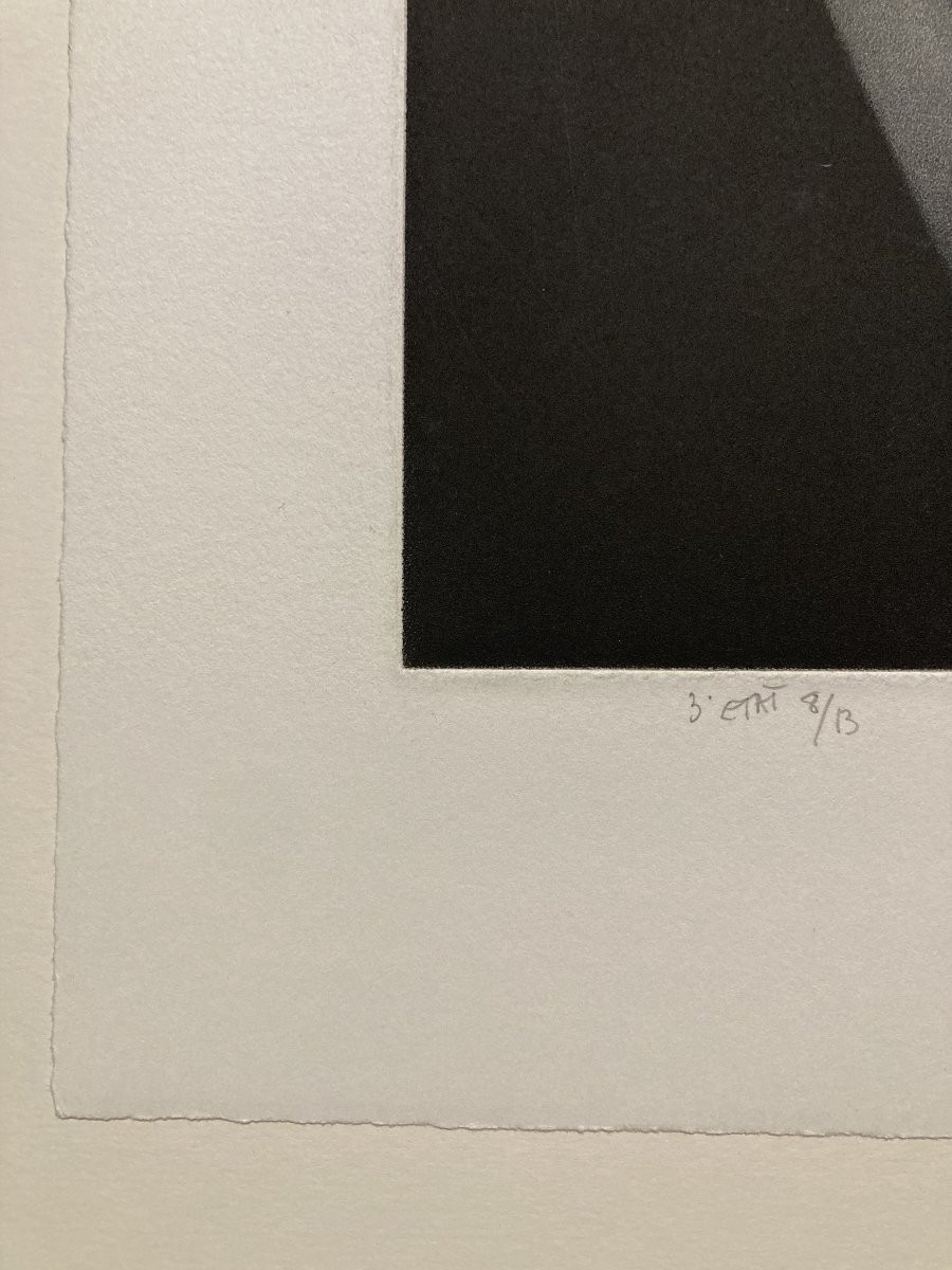 Mario AVATI (1921-2009), Cet été en Écosse, Manière noire, 1991-photo-3
