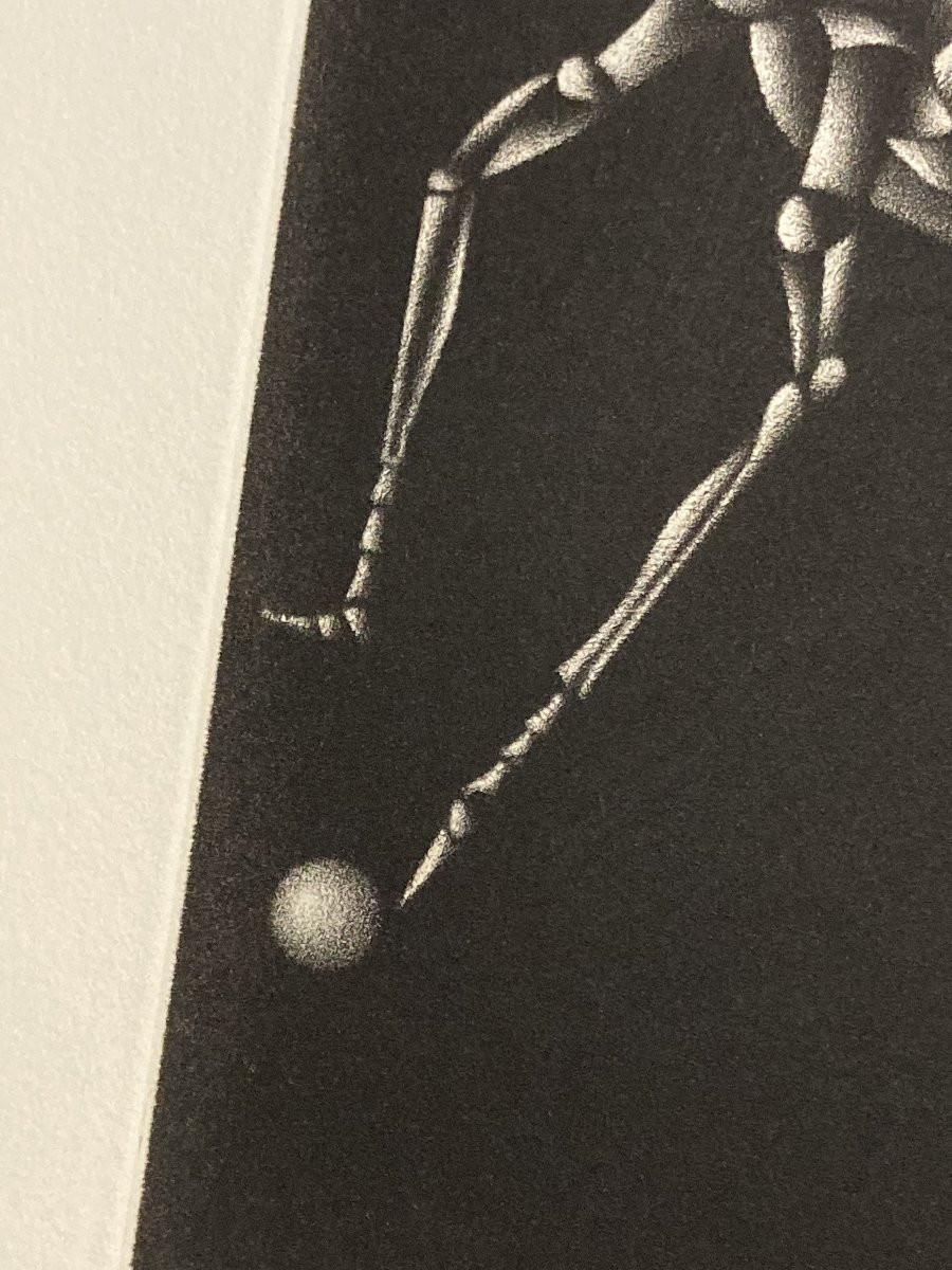 Mario Avati (1921-2009), Cricket, Mezzotint, 1970-photo-7