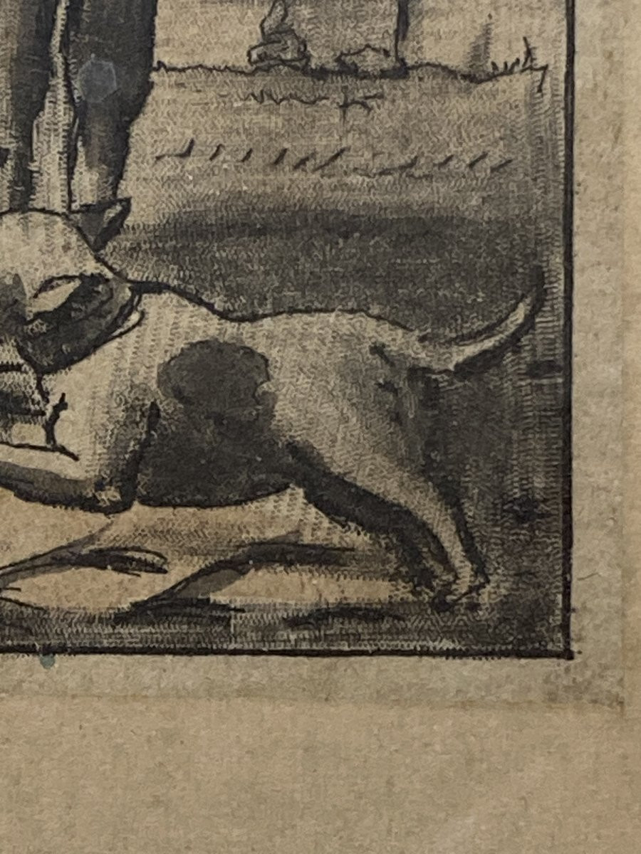 École Française XIXe siècle, Aux Amateurs de Physique, Estampe en couleurs-photo-4