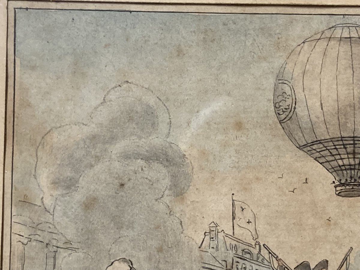 École Française XIXe siècle, Aux Amateurs de Physique, Estampe en couleurs-photo-6