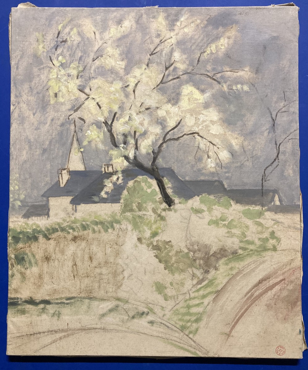 Marthe ORANT (1874-1957), Le Printemps, huile sur toile