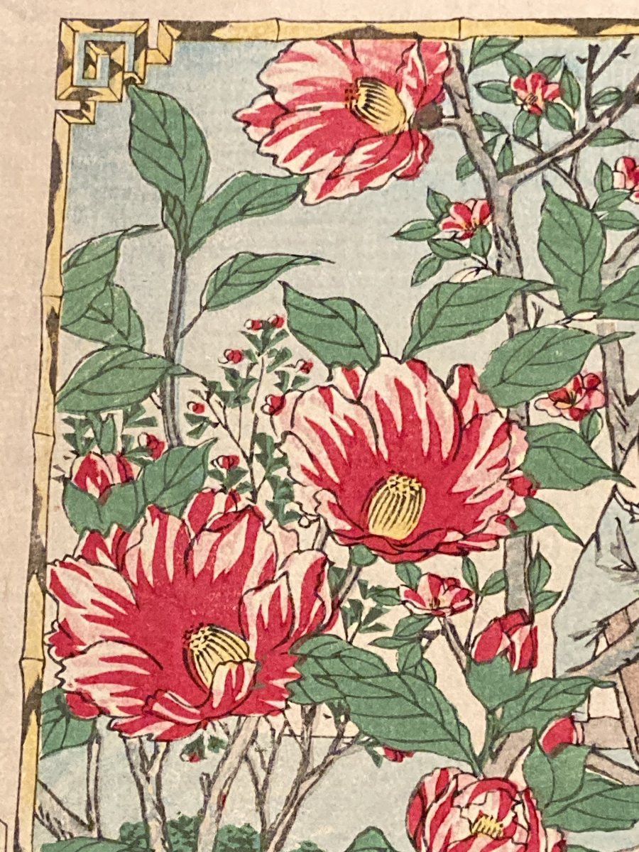 Tokubei Ando (1842-1894) Known As Hiroshige III, Production Of Camellia Oil In The Province Of Izu-photo-7