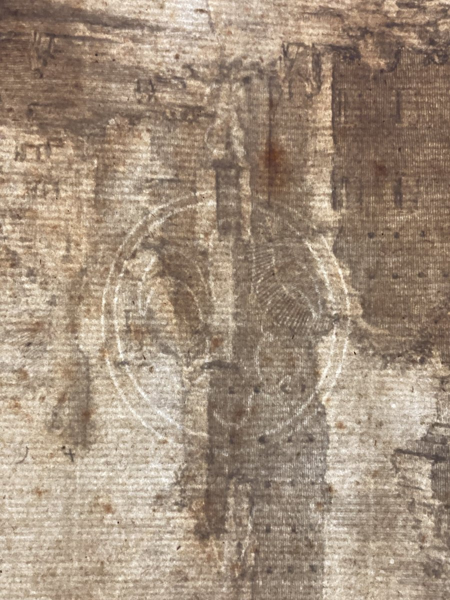 Giovanni Battista PIRANESI (1720-1778), Veduta degli avanzi de mausolei, Eau-forte originale -photo-3