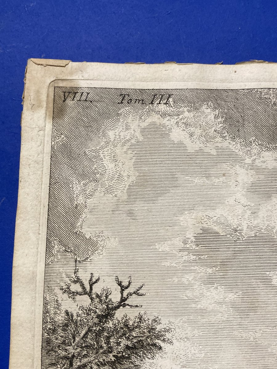 Giovanni Battista PIRANESI (1720-1778), Veduta degli avanzi de mausolei, Eau-forte originale -photo-7