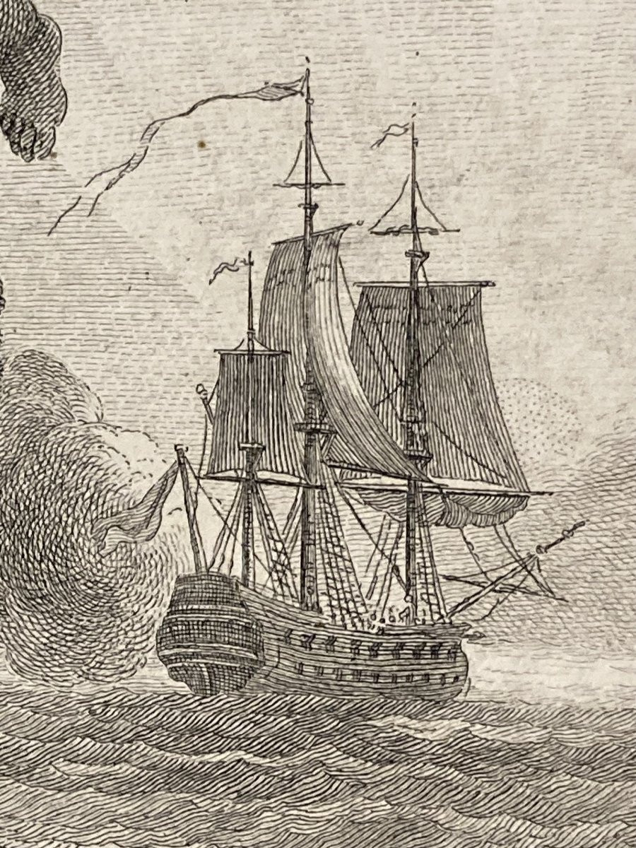 Jean-Baptiste Tilliard (1740-1813), Quos Ego Motos Praestat Componere Fluctus, Burin, 1775-photo-5