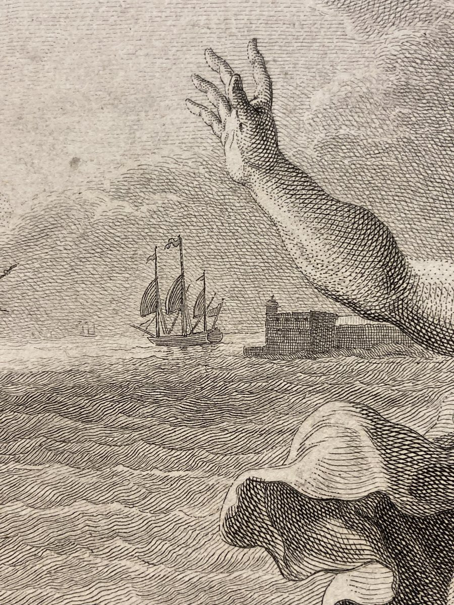 Jean-Baptiste Tilliard (1740-1813), Quos Ego Motos Praestat Componere Fluctus, Burin, 1775-photo-6