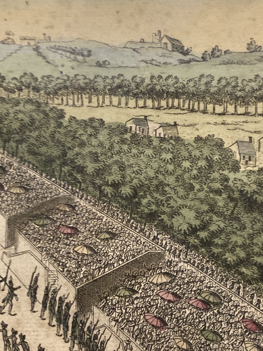 Vue du Champ de Mars dit de la Fédération à la Journée Mémorable du 14 Juillet 1790, estampe-photo-2