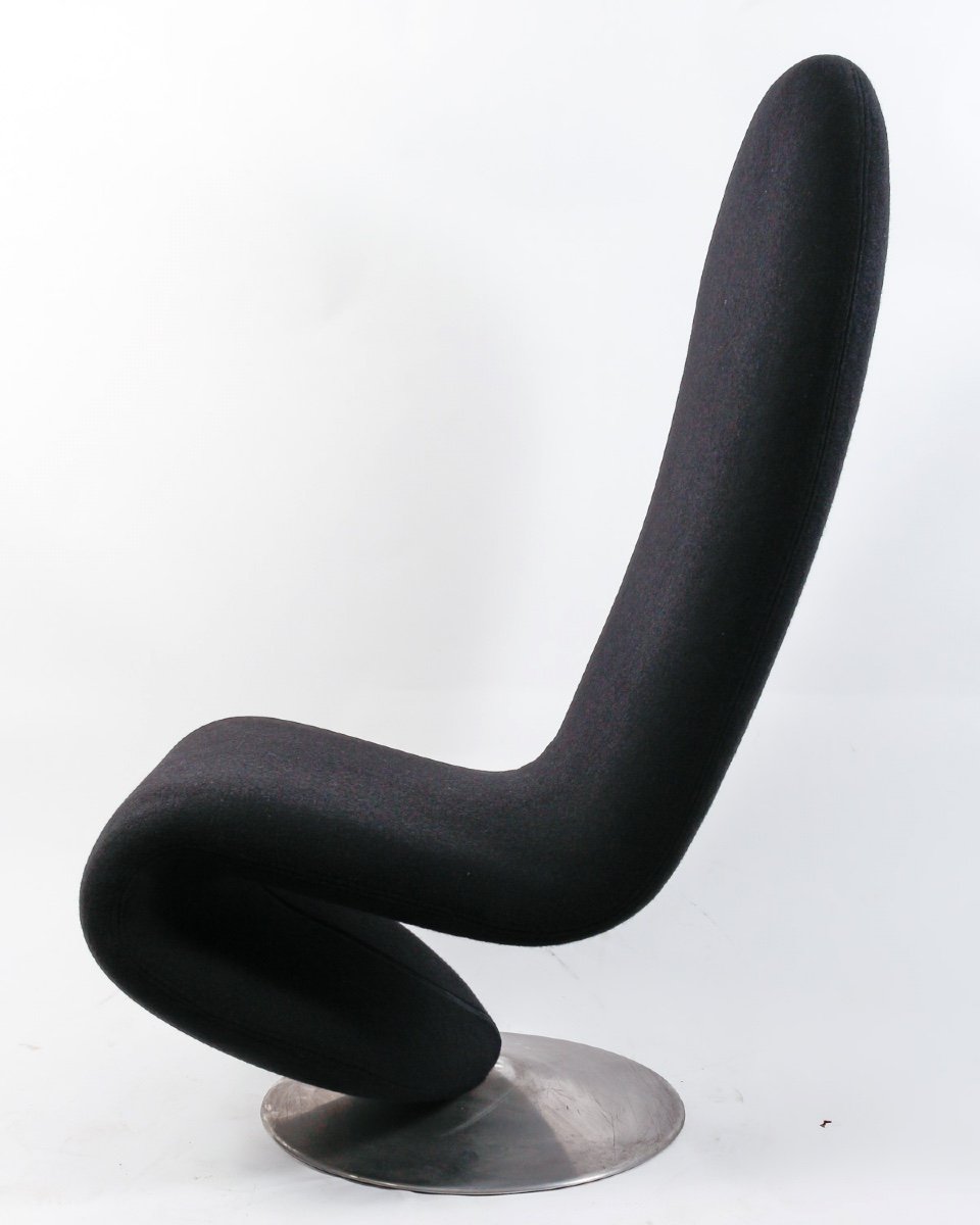 Pair Of Verner Panton Armless Chairs