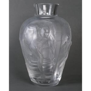 Vase Cristal Lalique "LES ELEENS"