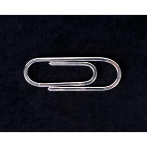 Pince à Billets en Argent Massif – Design Moderne en Forme de Trombone