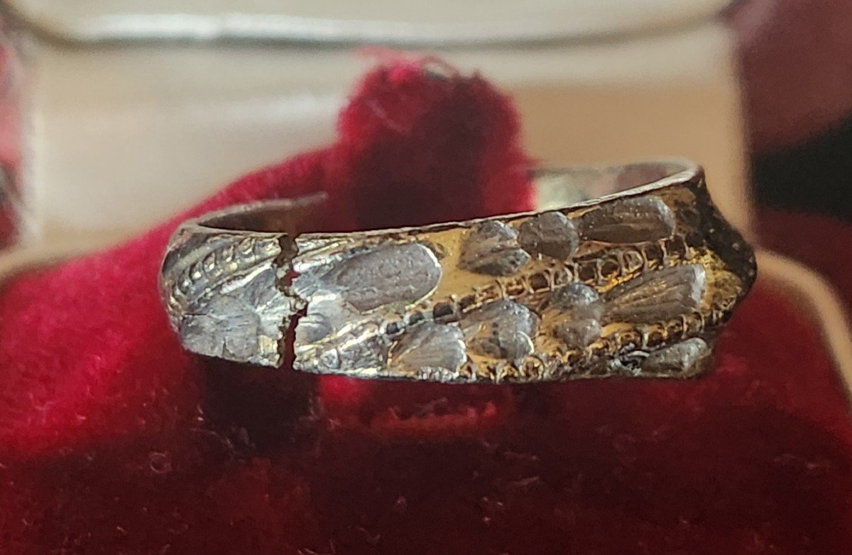 Medieval Iconographic Ring England 15th Century-photo-3