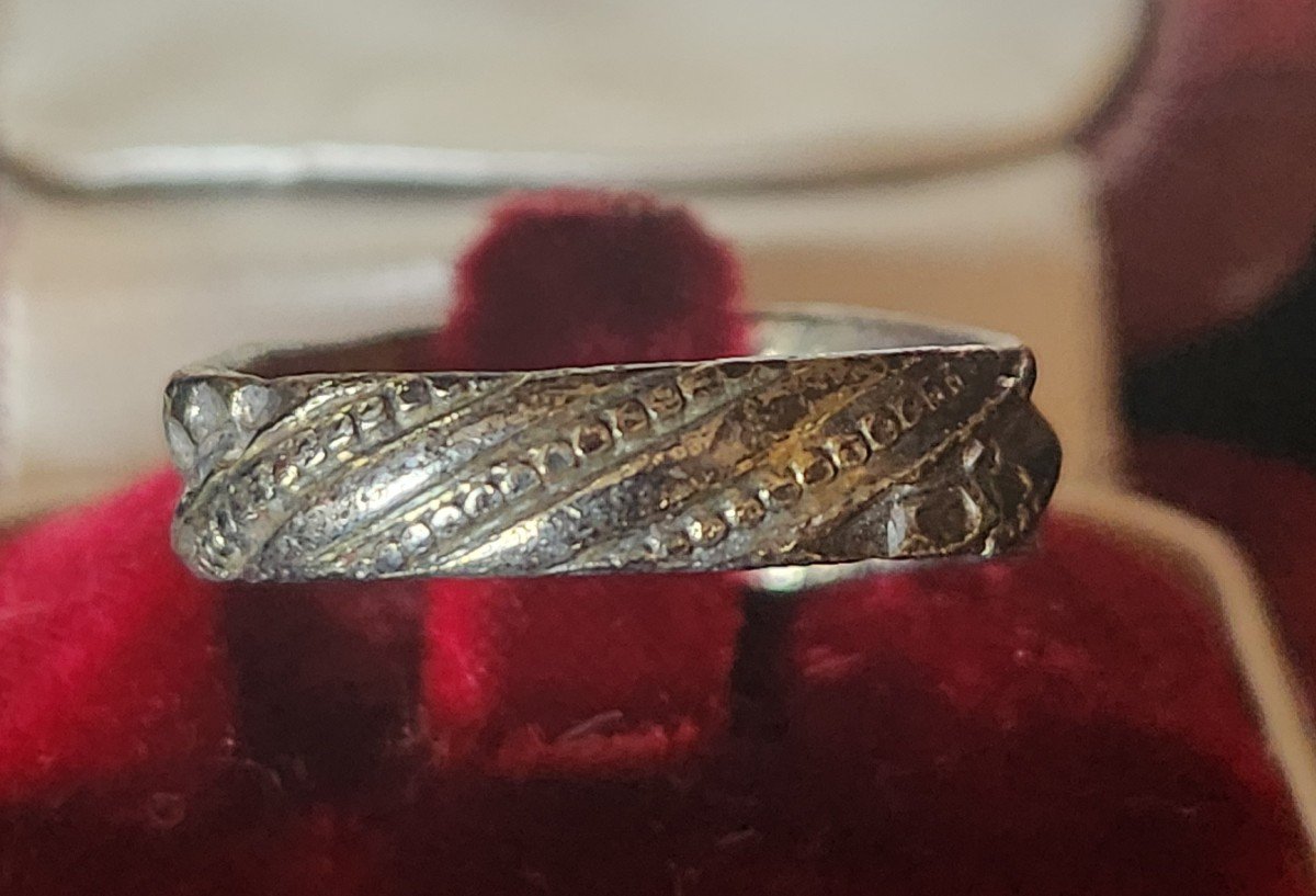 Medieval Iconographic Ring England 15th Century-photo-4
