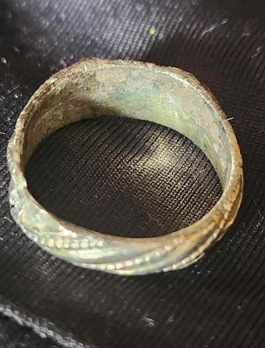 Medieval Iconographic Ring England 15th Century-photo-4