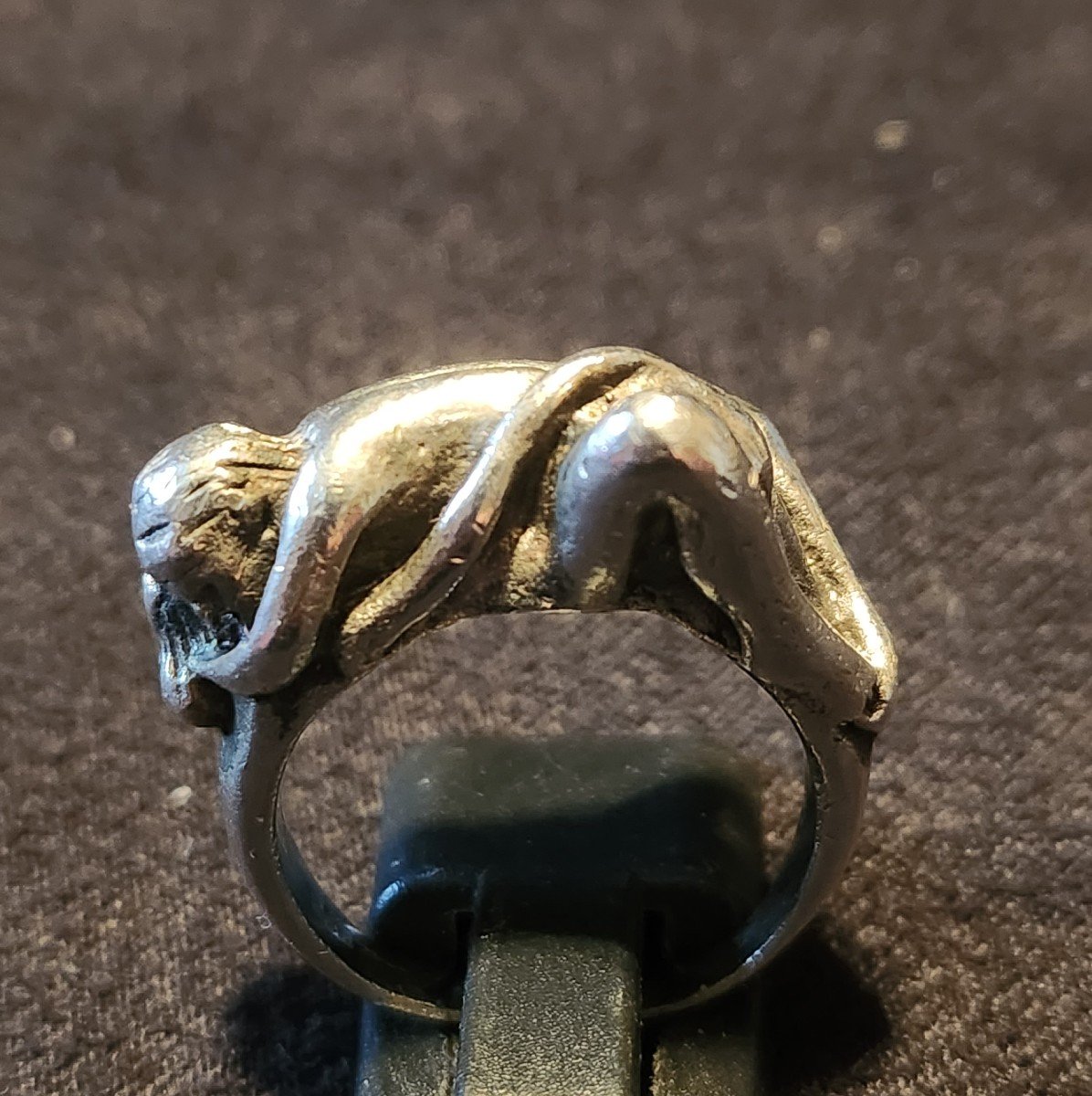 Erotic Silver Ring-photo-2