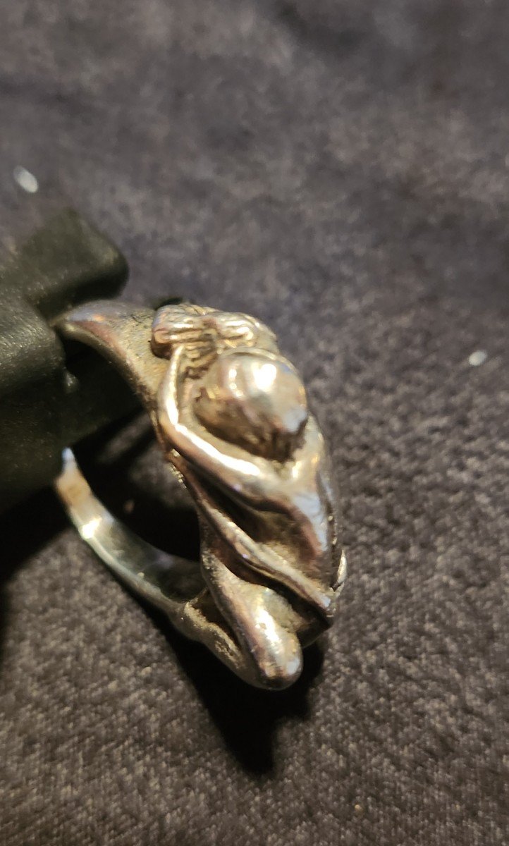 Erotic Silver Ring-photo-1