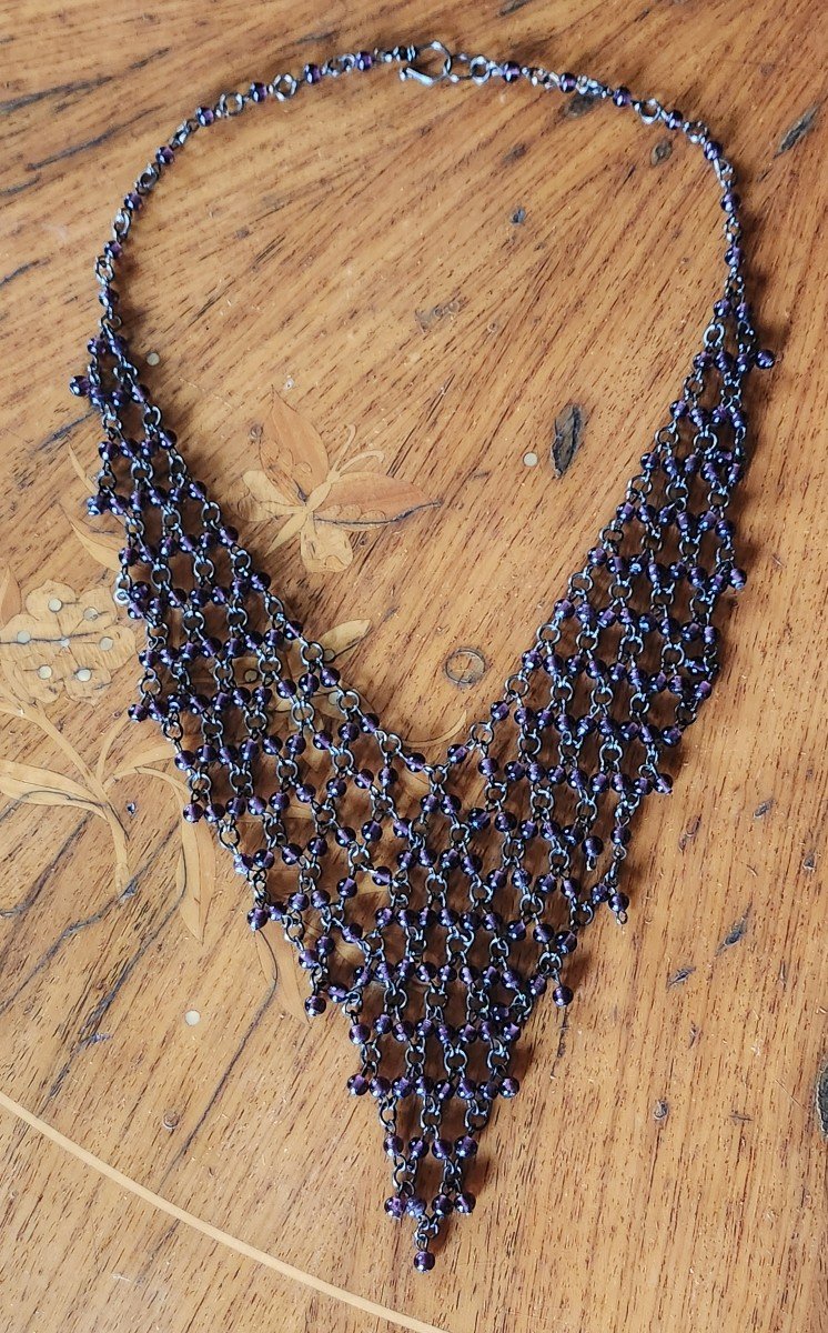 Pearl Drapery Necklace Circa 1920