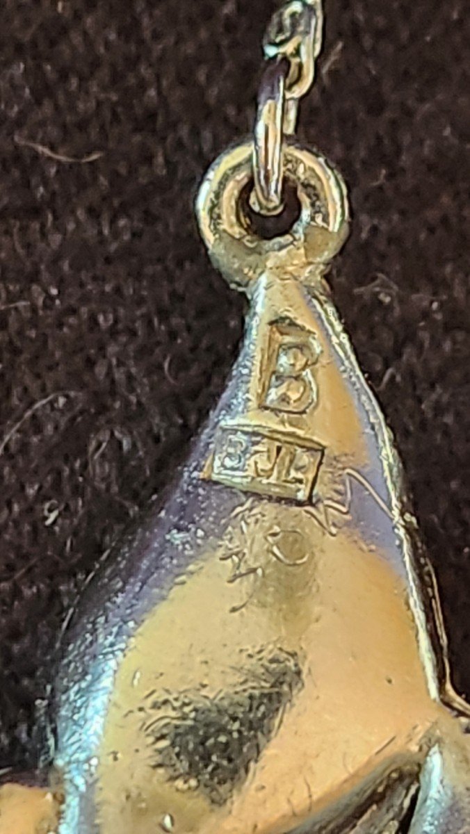 Collier Arum émaillés Et Marcassite-photo-1