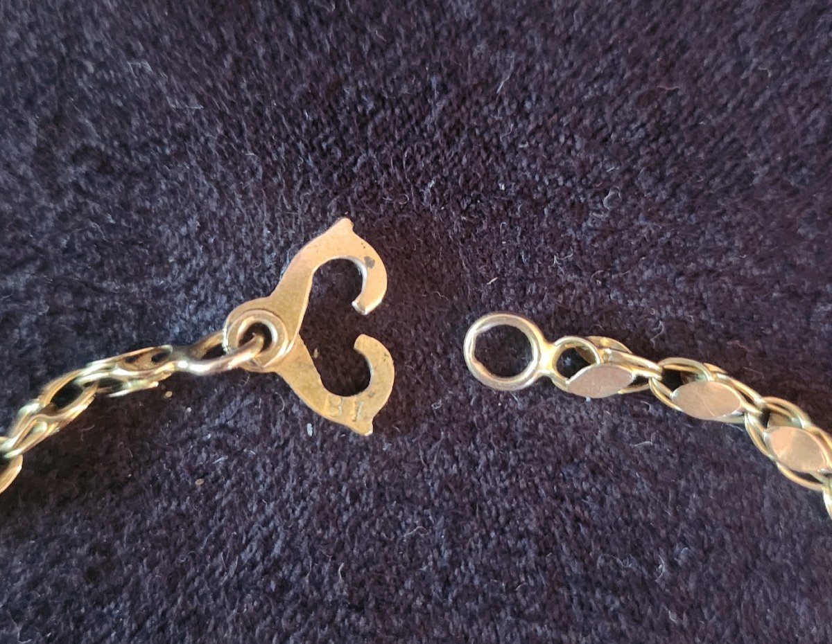 19th Century Gold Necklace -photo-3
