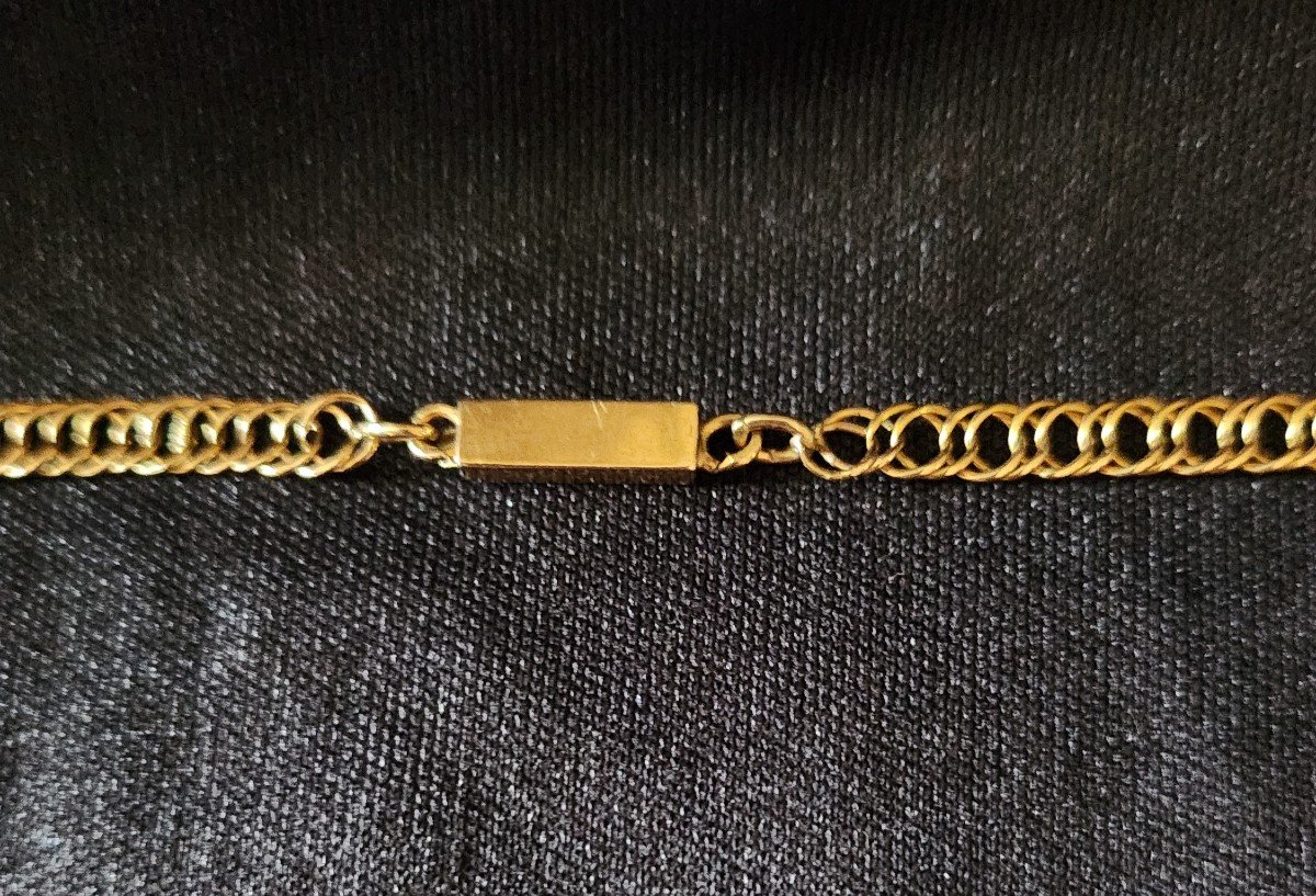 Collier Reliquaire Miniature 19 ème Siècle -photo-4