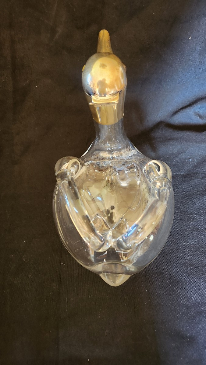 Carafe à Vin Canard Vers 1900-photo-4
