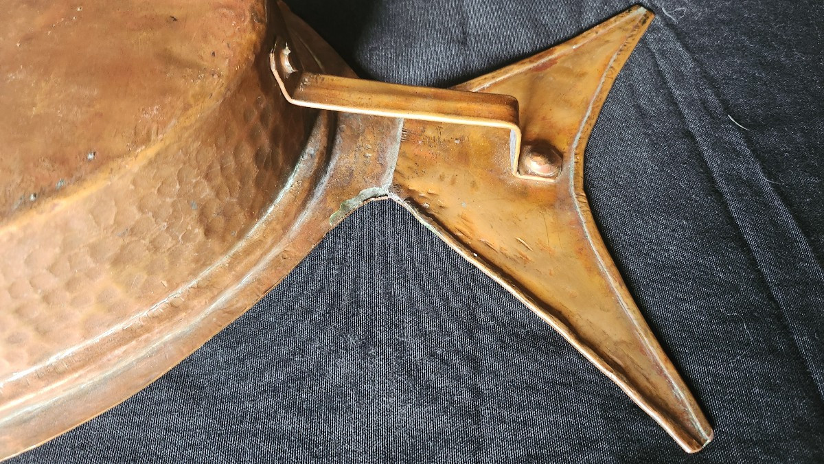 Hammered Copper Fishmonger "fish"-photo-1