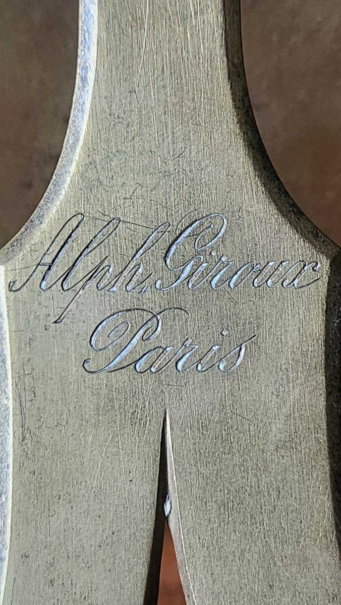Alphonse Giroux Miniature Dans Un Cadre En Bronze-photo-3