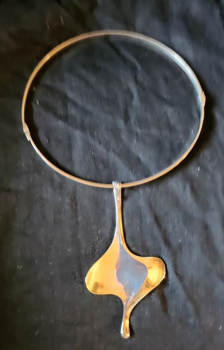 Collier torque et figure libre David Andersen-photo-3