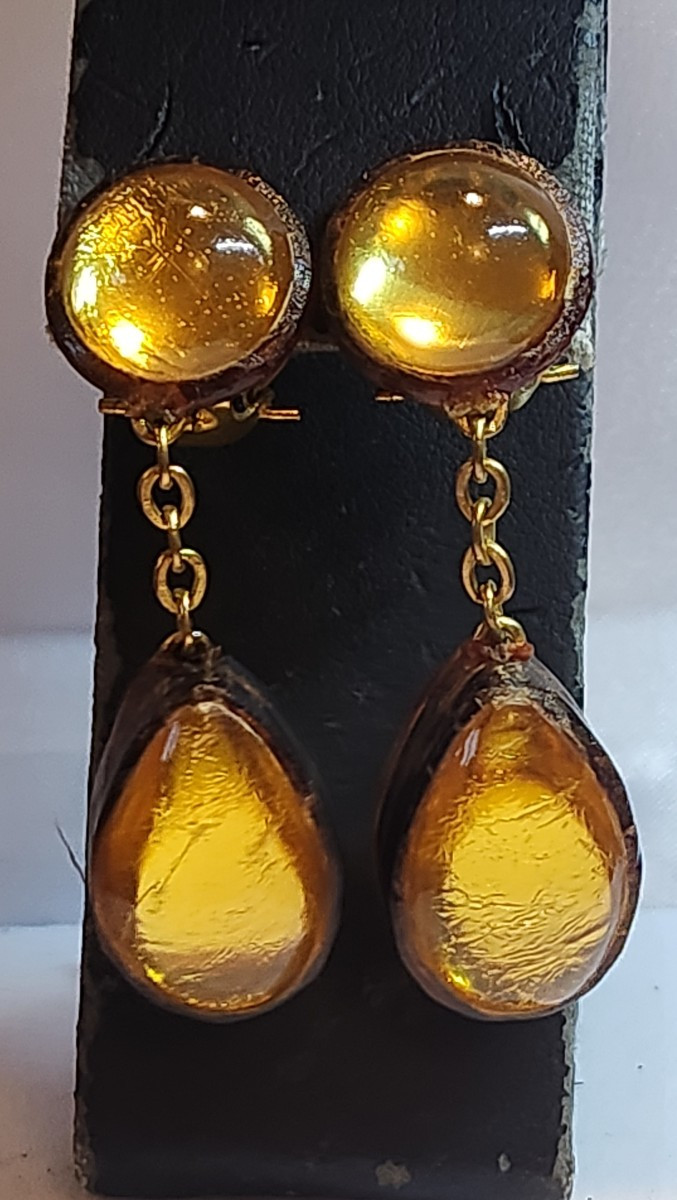 Henri Perichon Earring In Talossel Circa 1960