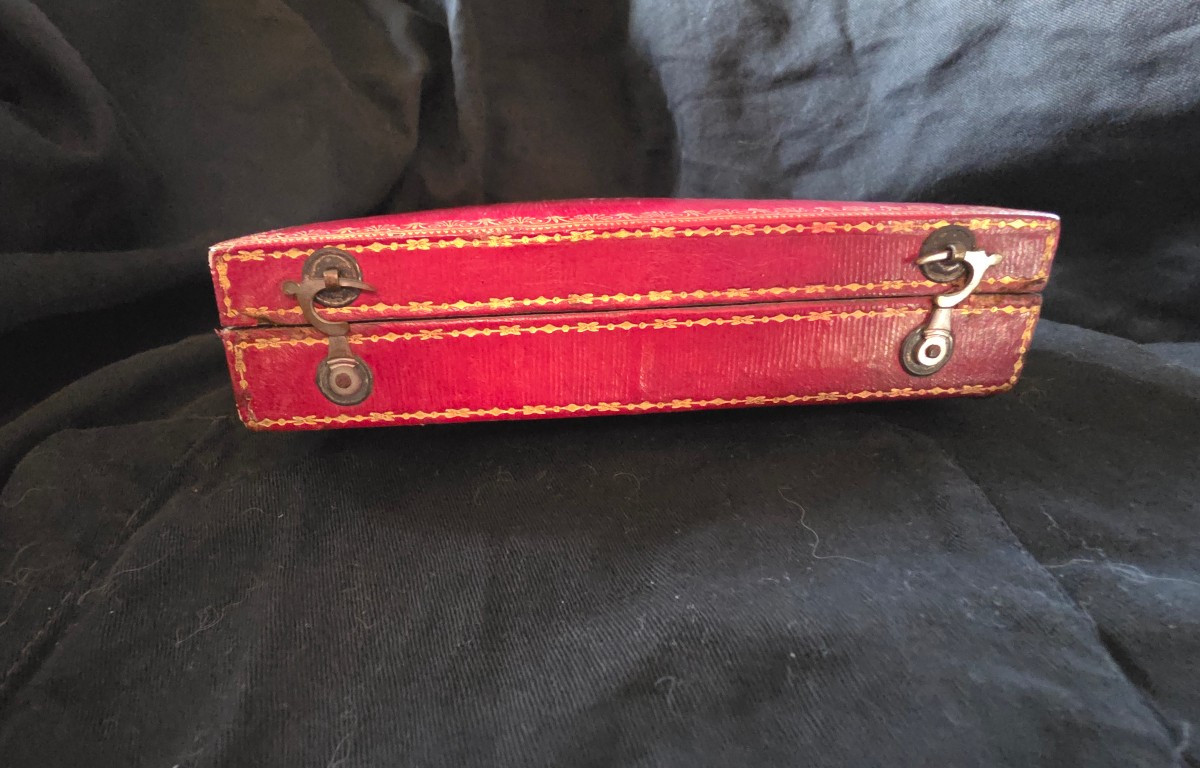 Ecrin  coffret a parure  fin 18 eme siecle-photo-3