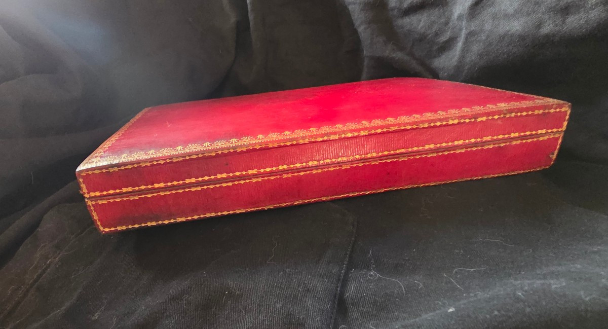 Ecrin  coffret a parure  fin 18 eme siecle-photo-4