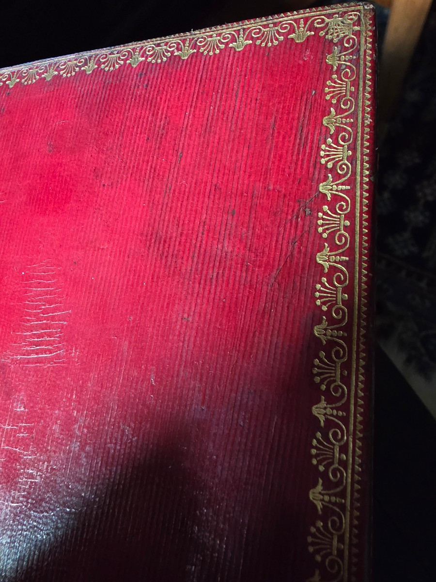 Ecrin  coffret a parure  fin 18 eme siecle-photo-3