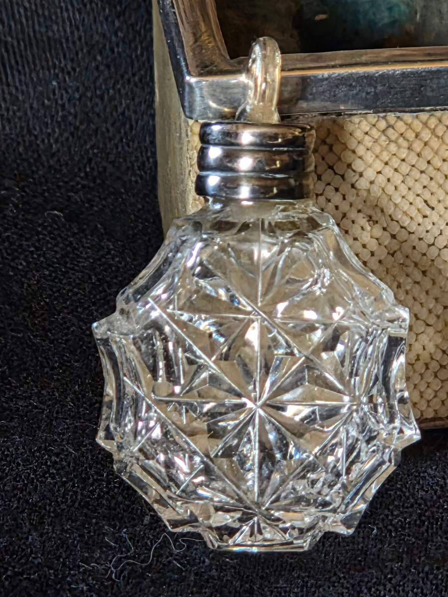 Shagreen And Silver Scented Dressing Table, 18th Century-photo-4