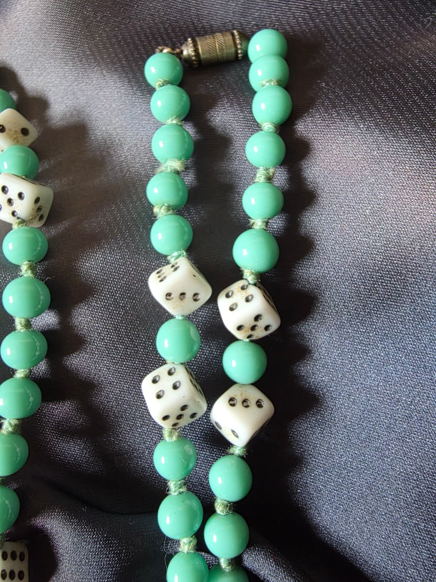 Collier porte bonheur de joueurs vers 1930-photo-3