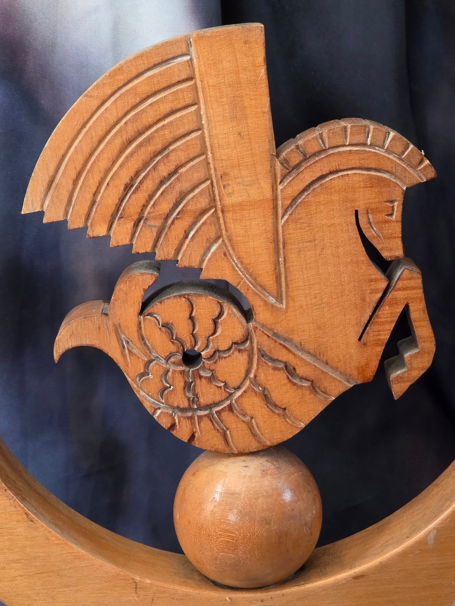 Wooden Advertising Sign Circa 1950-photo-2